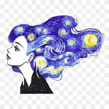 Welcome to my new series, inspirations by van gogh taken from photographs during my journey. The Starry Night Van Gogh Museum Watercolor Painting Drawing Star Girls Png Pngwing