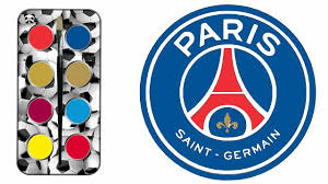 The psg logo is one of the ligue 1 logos and is an example of the sports industry logo from france. How To Draw The Paris Saint Germain F C Logo Draw And Color Psg Badge Youtube