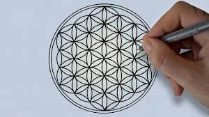How To Draw The Flower Of Life | Sacred Geometry Drawing Tutorial - Youtube
