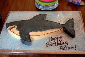 Some of these friendly sharks are cartoon sharks made of fondant, while others are realistic renderings that have been airbrushed to perfection. Parade Of Cakes Shark Birthday Cakes Shark Cake Shark Birthday Cake