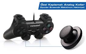 Tx Txacgpad03 Easyshot Dualshock Usb Cift Analog Titresimli Gamepad Dualshock Usb Gaming Products