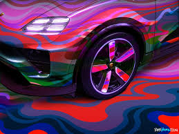 Recent artwork for @porsche of the Macan Electric Thank you to  @cramerkrasselt for this project! #art #color #cars #porsche #porschemacan  #macan #macanelectric #drawing #illustration #carart