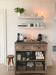 Creating A Coffee Bar From A Piece Of Furniture Most Lovely Things En 2020 Decoration Petit Appartement Coin Cafe Cuisine Cuisines Maison