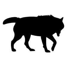 Wolf Stalking Silhouette Ad Aff Aff Silhouette Stalking Wolf Wolf Silhouette Material Design Background Wolf