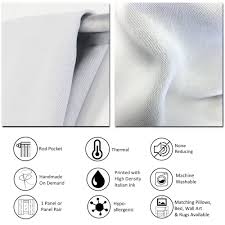 Follow me on instagram to view my recent curtain projects. Designart Yellow Fishes Pattern Nautical Coastal Blackout Curtain Panel Overstock 33125344