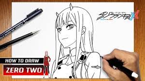 Darling in the franxx drawing