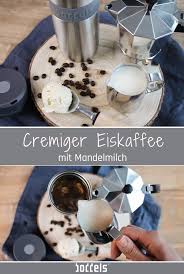 Cremiger Eiskaffee Eis Kaffee Eiskaffee Eis