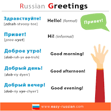 How to say hello in russian. Easy Russian Blog 9 Ways To Greet Someone In Russian