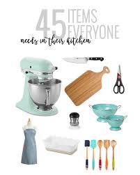 What this list doesn't include: 45 Items Everyone Needs In Their Kitchen Oh So Delicioso