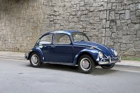 Image result for Dark Blue 1950 Beetle