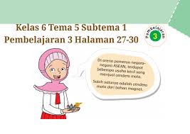 Kunci jawaban tema 5 kelas 6. Kunci Jawaban Buku Tematik Tema 5 Kelas 6 Halaman 27 29 30 Koesrow