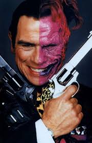 If you mirror Tommy Lee Jones' Two-Face, it comes out scary as hell :  r/creepy