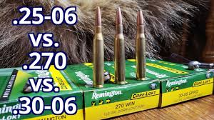This time lets compare the.308 to a cartridge that uses the same parent case — the.260 remington. 25 06 Rem Vs 270 Win Vs 30 06 Spfld Remington Core Lokt Pork And Water Jugs Test Youtube