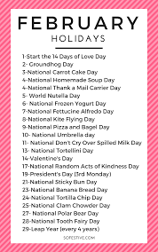 February Holidays 2021 Random Fun Holidays So Festive February Holidays National Holiday Calendar Silly Holidays The protective tunnel was set up to allow home residents to have personal. february holidays 2021 random fun