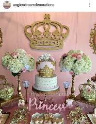Jul 20, 2020 · baby shower centerpieces are important because they pull everything together. Princess Theme Baby Shower Dessert Table Decor Baby Shower In 2019 Girl Shower Decorations Baby Birthday Party Girl Girl Baby Shower Decorations