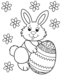 Cute Easter Coloring Page For Kids Bunny Coloring Pages Spring Coloring Pages Easter Bunny Colouring