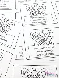 Printable Psalm 91 KJV Flashcards: Creative Ideas to Pray Psalm 91