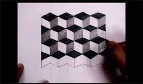 Algi Yaniltan 3 Boyutlu Cizimler Guzel Sozler Illusion Drawings Optical Illusion Drawing Optical Illusions Art
