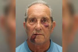 Pervert pensioner slashes his neck in dock seconds after he is sentenced