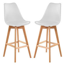 dropship bar stools set of 2 pu leather