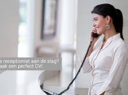 Voorbeeld Cv Receptionist Download Gratis Perfectcv Nl