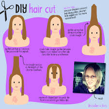 Do you know that the comb over is the most versatile haircut? Diy Mid Length Haircut Doodles And Jots