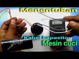 Fitur yang ada dalam mesin cuci ini hampir sama dengan kebanyakan mesin cuci sejenis, namun ada satu yang berbeda. Menentukan Kabel Kapasitor Mesin Cuci 2 Tabung Youtube