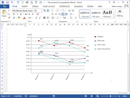 Line Graph Templates For Word