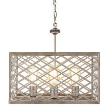 Home decorators collection tidal breeze 56 in. Home Decorators Collection Wallace Manor Collection 4 Light Gilded Pewter Pendant With Interweaving Open Cage Frame 7946hdc The Home Depot