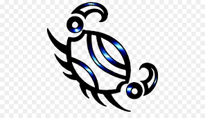 Beautiful color ink cancer zodiac crab tattoo on wrist. Tattoo Cartoon