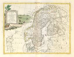 Svezia & scandinavia ⭐ , italy, lido di jesolo, via levantina 162, 30016 lido di jesolo, venezia, italy: Li Regni Di Svezia Danimarca E Norvegia Scandinavia Sweden Zatta 1783 Map