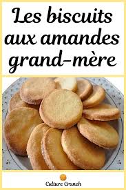 Biscuits Aux Amandes Grand Mere La Recette Facile En 2020 Recette Facile Biscuit Amande Biscuits