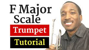 Trumpet minor scales will be added if there is a lot of activity on the major scales. How To Play F Major Scale On Trumpet Youtube