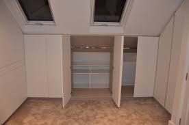 Here's what i have done to brighten and cozy it up. Attic Room Wardrobe Storage With Push To Open Doors East Barnet Modern Closet London By Urban Wardrobes Houzz