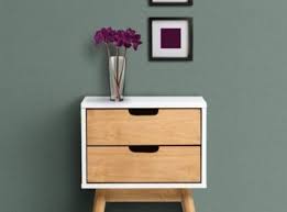 Chevet Scandinave 2 Tiroirs Maela Bois Massif Table De Chevet But V 2020 G Interer