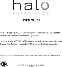 In dusty environments, the sensor should be vacuumed one per week, in normal environments once per month. Ls001a Halo Halo User Manual Black And White Manual White Stagg Dba Halo Smart Labs