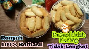 Kocok blue band cake & cookie dan gula halus hingga lembut. Resep Lidah Kucing Ide Kue Lebaran 100 Anti Gagal Renyah Tidak Lengket Tanpa Cetakan Youtube