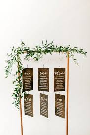 modern hanging wedding seating chart ideas emmalovesweddings