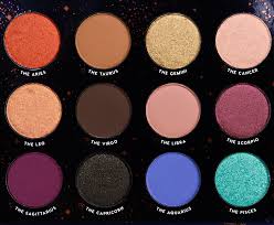 What does the zodiac sign cancer represent? Colourpop The Zodiac Eyeshadow Palette Review Swatches
