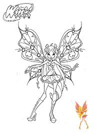 Ce dessin à colorier de tecna est téléchargeable gratuitement et disponible à imprimer pour les enfants au format a4. Winx Club Coloring Pages Enchantix Goxtramile