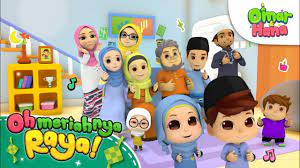 Baju melayu omar sesuai digayakan di mana sahaja! Lagu Raya Omar Hana 2019 Oh Meriahnya Raya Youtube