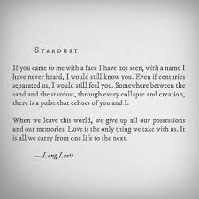 I know a lot about love. Stardust Quotes Tumblr Star Quotes Tumblr Dogtrainingobedienceschool Com