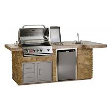 The l shaped design allows for bar stool seating creating a unique entertaining area for your. Bull Bbq Grill Island Woodland Direct