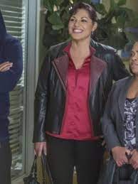 Callie Sara Ramirez Fashion Leather Jacket