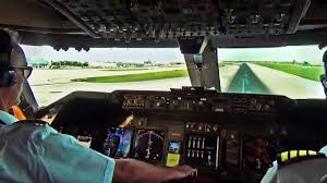 Cockpit) was not able to influence the ac at all. Boeing 747 Cockpit View Take Off From Miami Intl Mia Youtube