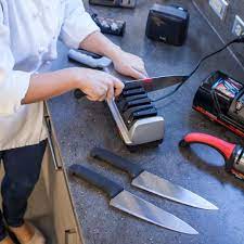 America's test kitchen knife sharpener reviews. America S Test Kitchen Our Winning Electric Knife Sharpener Is On Sale On Amazon Today While Supplies Last With Diamond Abrasives And A Spring Loaded Chamber That Precisely And Gently Guided The Blade