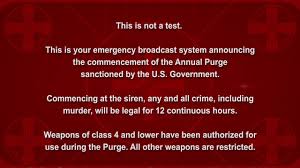 The Purge Election Year Announcement Hd Original Voice Youtube