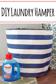 Easily sort your laundry with the seville easily sort your laundry with the seville classics water hyacinth lidded oval double hamper. Diy Laundry Hamper You Can Make In 7 Easy Steps Mary Martha Mama