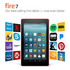 For Sale Fire 7 Tablet With Alexa 7 Display 8 Gb Punch Red With Special Offers Amazon Fire Tablet Fire Tablet Tablet 7