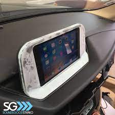 Progress Has Started On The Apple Ipad Mini Installation Into This Bmw Want To See The Completed Project F Car Audio Installation Car Audio Car Audio Systems
